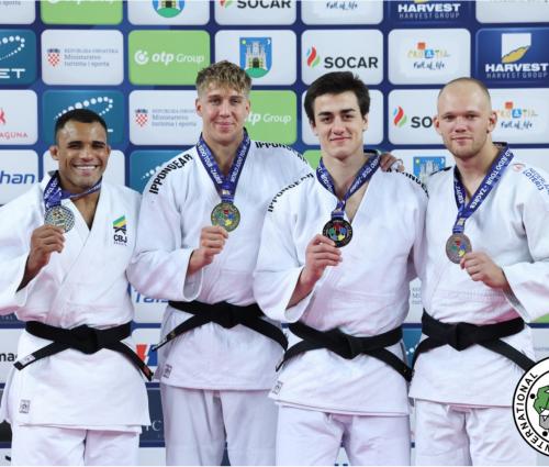 Marcelo Fronckowiak é prata e Giovanna Santos e Lucas Lima fazem dobradinha de bronze no último dia de Grand Prix de Zagreb