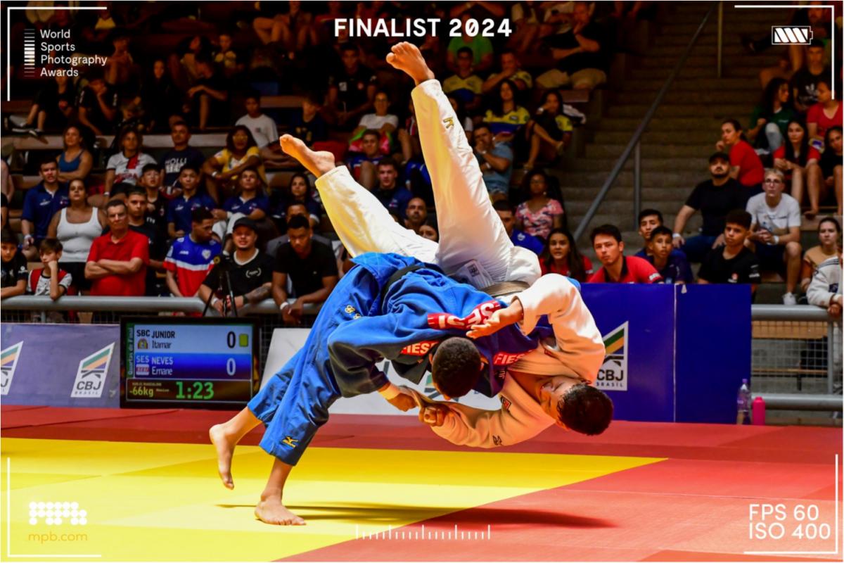 Com ippon do filho, fotógrafo brasileiro põe judô entre os finalistas do World Sports Photography Awards