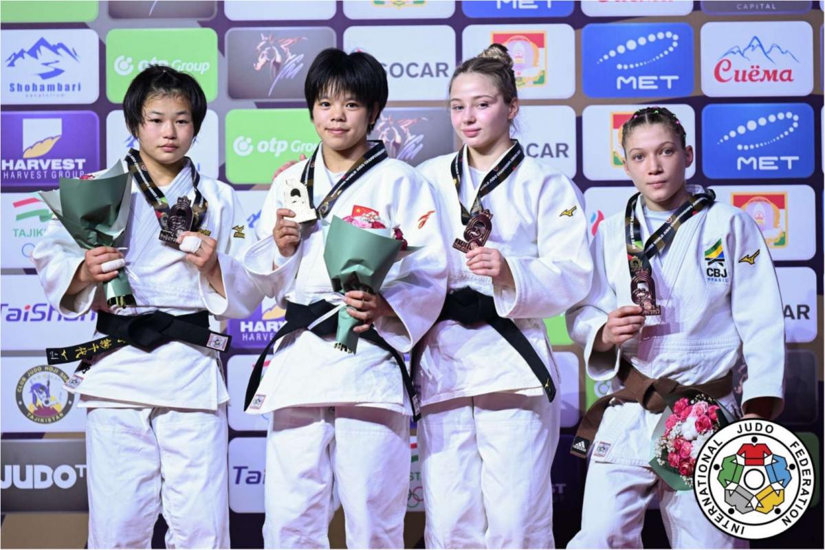 Clarice Ribeiro conquista bronze no Mundial Sub-21 de Judô