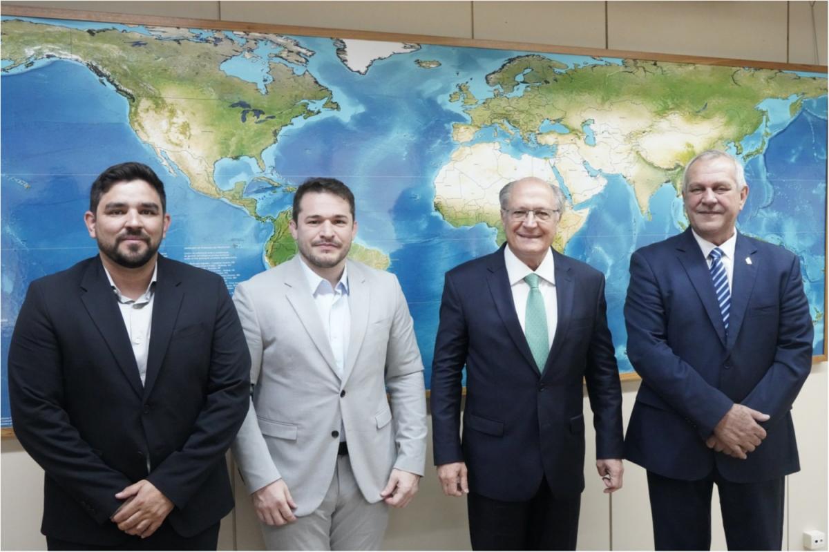 Dirigentes da CBJ se encontram com vice-presidente Geraldo Alckmin em Brasília