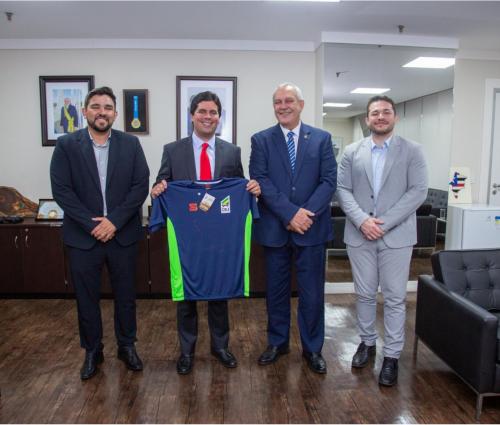 Presidente e gestores da CBJ se reúnem com autoridades do Ministério do Esporte em Brasília