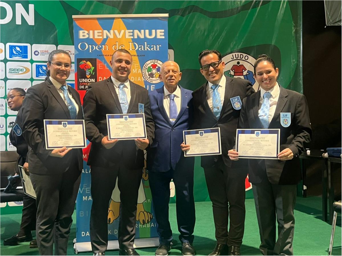 Judô brasileiro tem quatro árbitros aprovados em Exame Internacional da FIJ