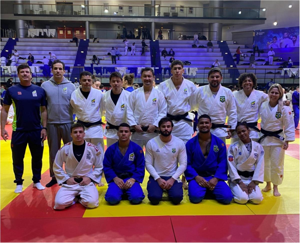 Seleção Brasileira de Judô treina em Paris com foco nas próximas competições do calendário internacional