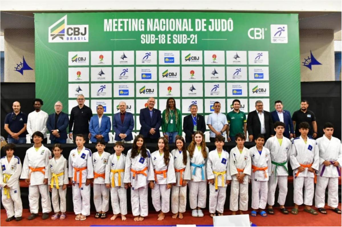 Autoridades locais e nacionais prestigiam CBI Meeting Nacional Cadete e Júnior de Judô, em Brasília