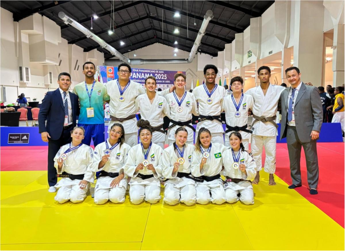 Brasil tem ótima campanha na Copa Pan-Americana Júnior do Panamá e fecha competição com 10 medalhas