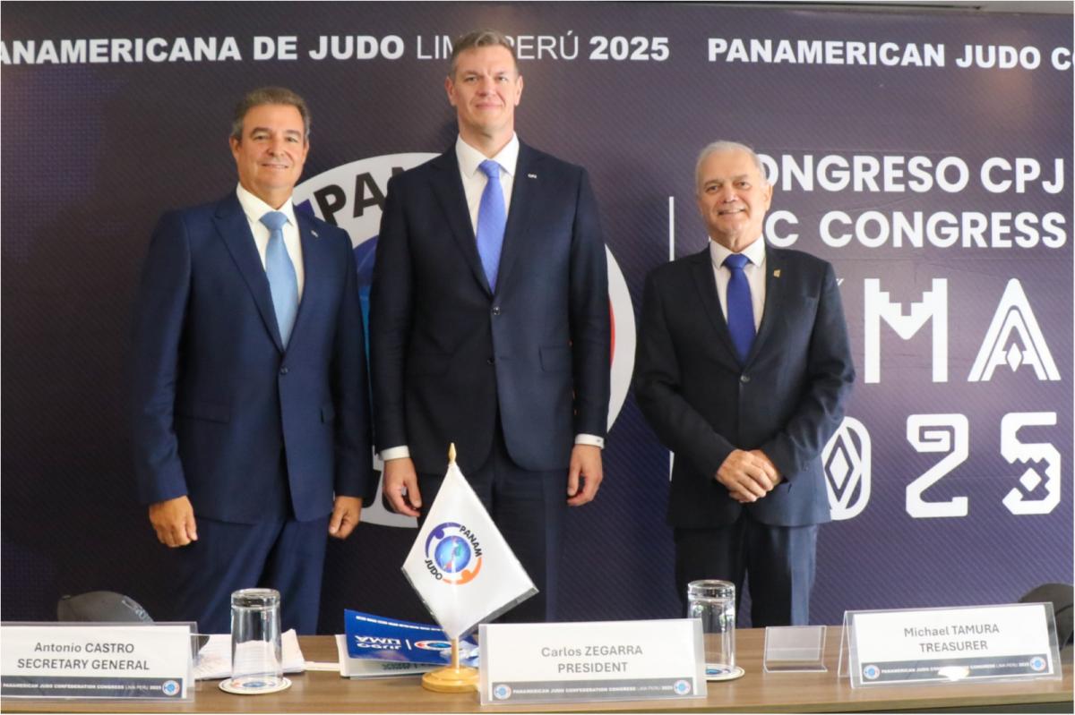 Presidente da CBJ participa do Congresso Pan-Americano de Judô, em Lima