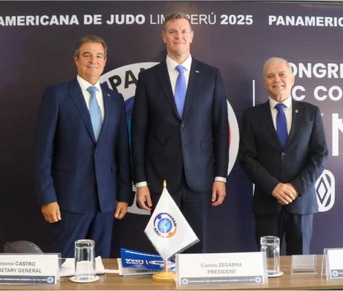 Presidente da CBJ participa do Congresso Pan-Americano de Judô, em Lima