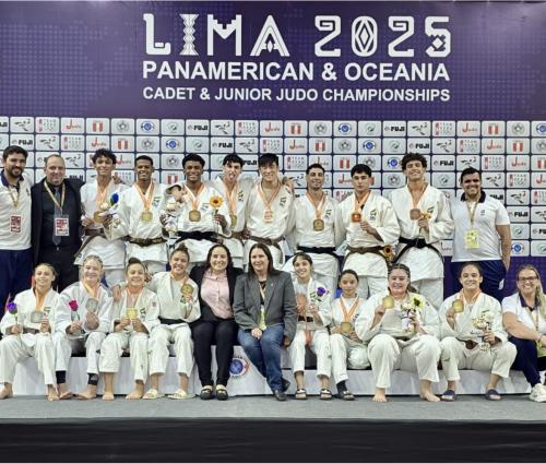 Seleção Brasileira de Judô tem 100% de aproveitamento no Campeonato Pan-Americano e Oceania Cadete e fatura 16 medalhas