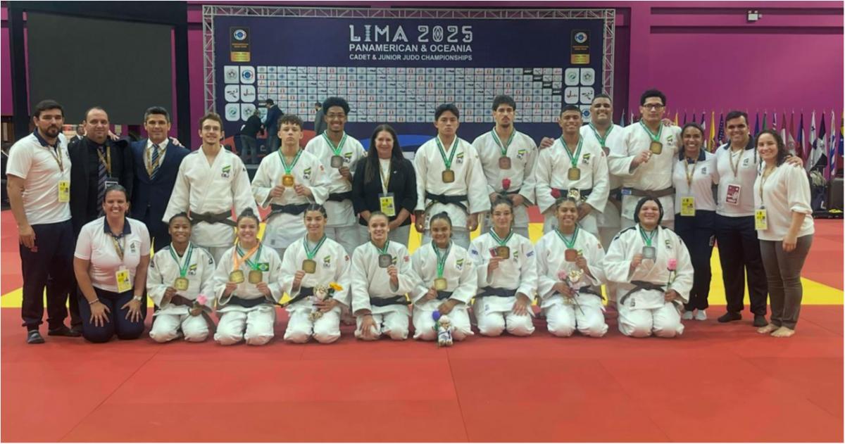 Judô brasileiro fecha Campeonato Pan-Americano e Oceania Júnior com 16 medalhas