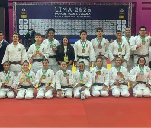 Judô brasileiro fecha Campeonato Pan-Americano e Oceania Júnior com 16 medalhas