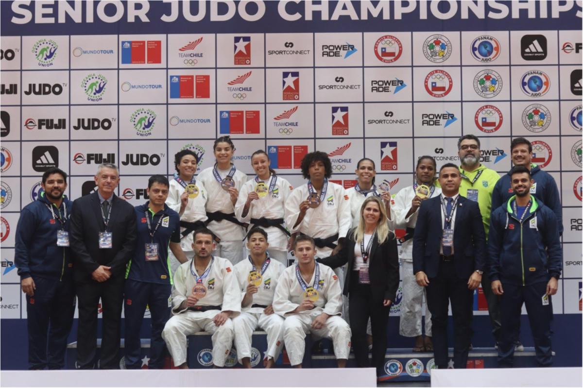 Brasil abre Campeonato Pan-Americano e Oceania Sênior de Judô com nove medalhas
