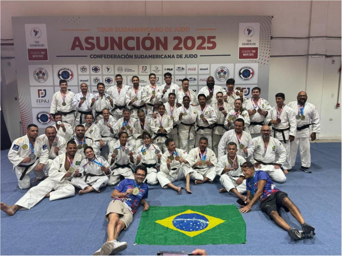 Brasil fatura 138 medalhas no Campeonato Sul-Americano de Veteranos e Kata