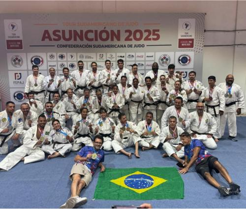 Brasil fatura 138 medalhas no Campeonato Sul-Americano de Veteranos e Kata