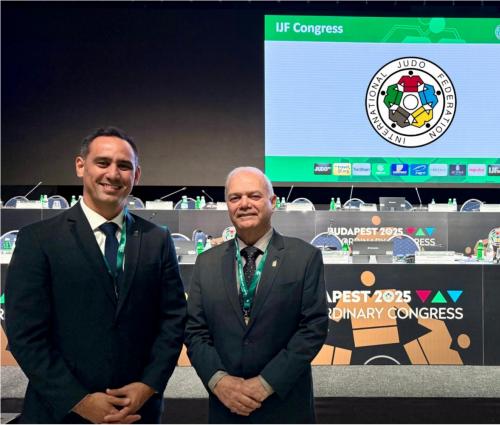 Presidente da CBJ participa do Congresso da Federação Internacional de Judô em Budapeste