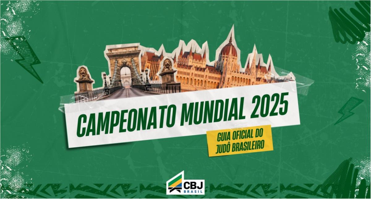 CBJ lança Guia Oficial do Judô Brasileiro para o Mundial de Budapeste 2025