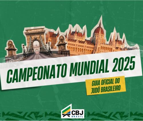 CBJ lança Guia Oficial do Judô Brasileiro para o Mundial de Budapeste 2025
