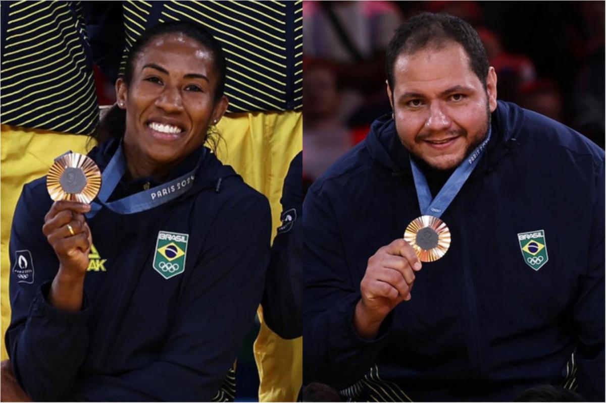  Medalhistas olímpicos Rafael Silva e Ketleyn Quadros concorrem à Comissão de Atletas da FIJ