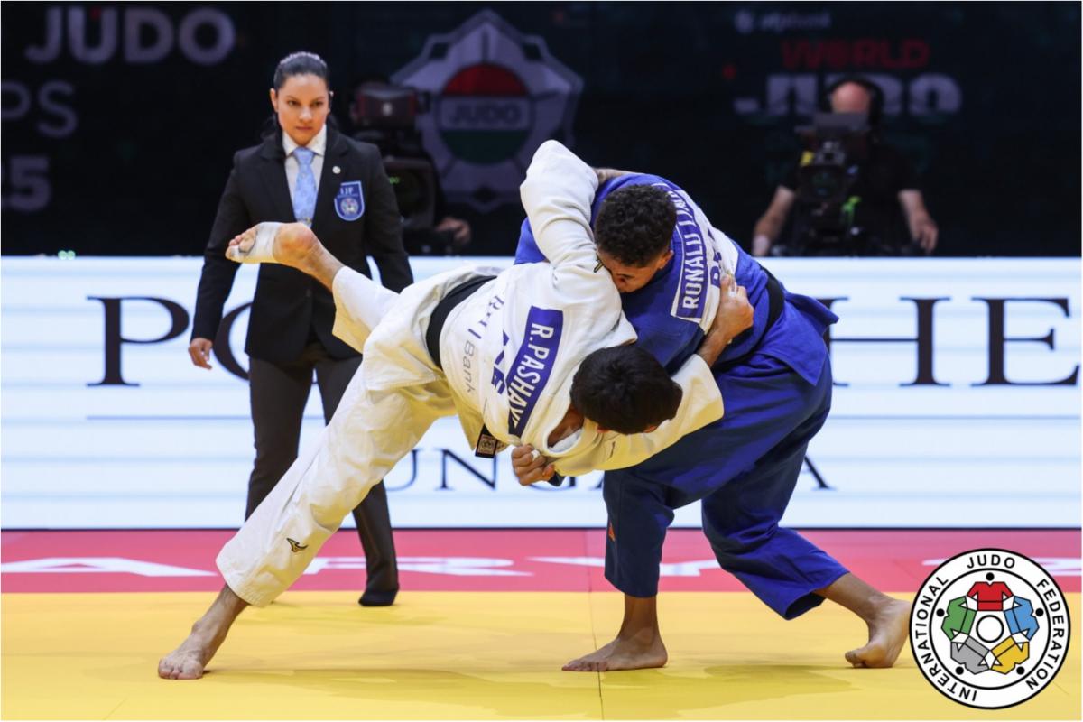 Ronald Lima e Jéssica Pereira não avançam no segundo dia do Campeonato Mundial de Judô