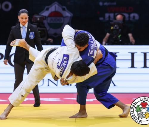Ronald Lima e Jéssica Pereira não avançam no segundo dia do Campeonato Mundial de Judô