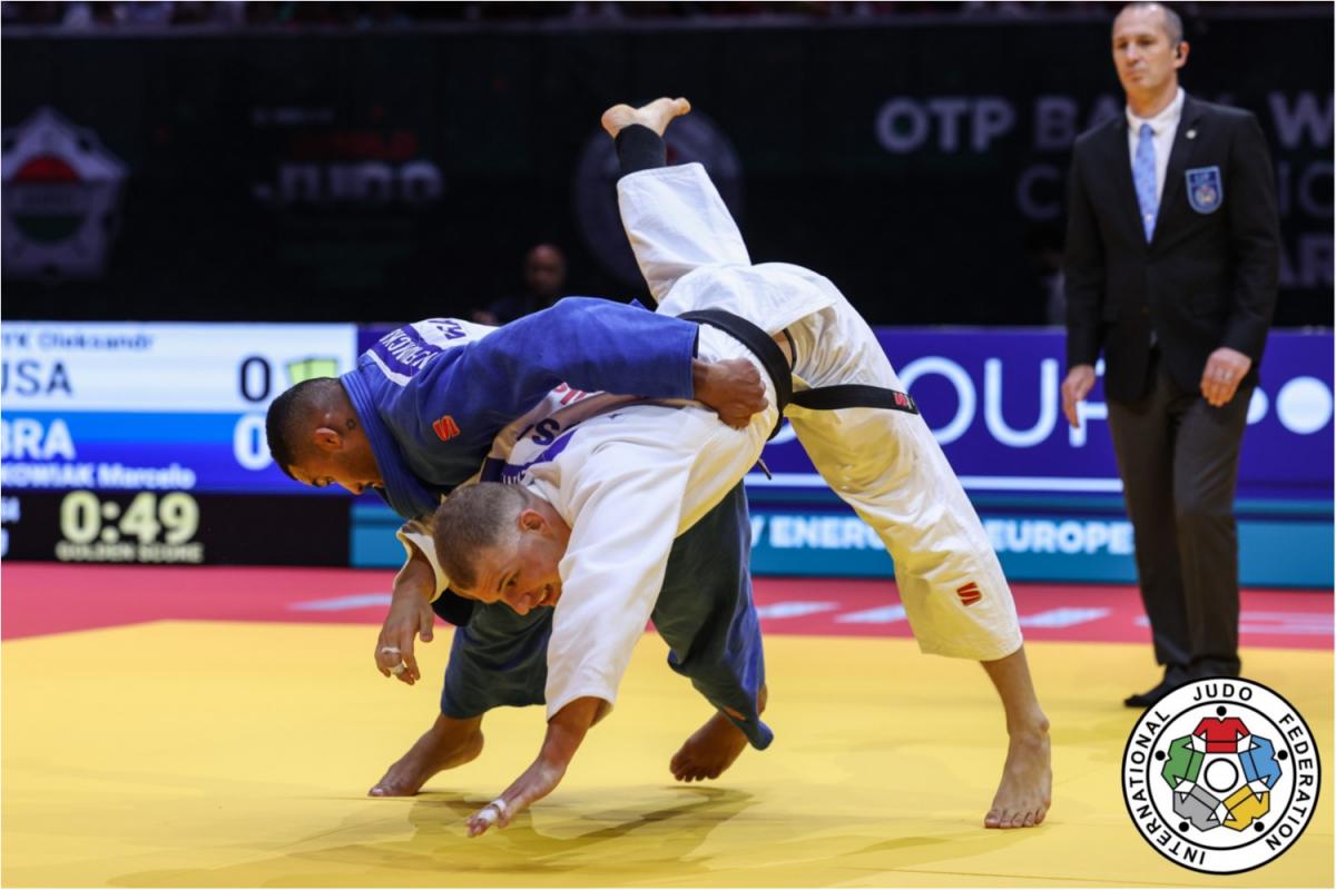 Brasileiros ficam nas preliminares no quinto dia do Mundial de Judô