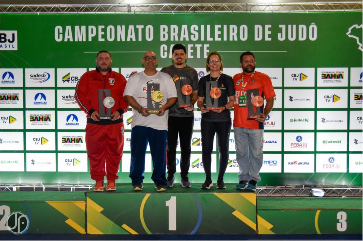 Rio de Janeiro e Rio Grande do Sul são campeões gerais do Campeonato Brasileiro Cadete de Judô