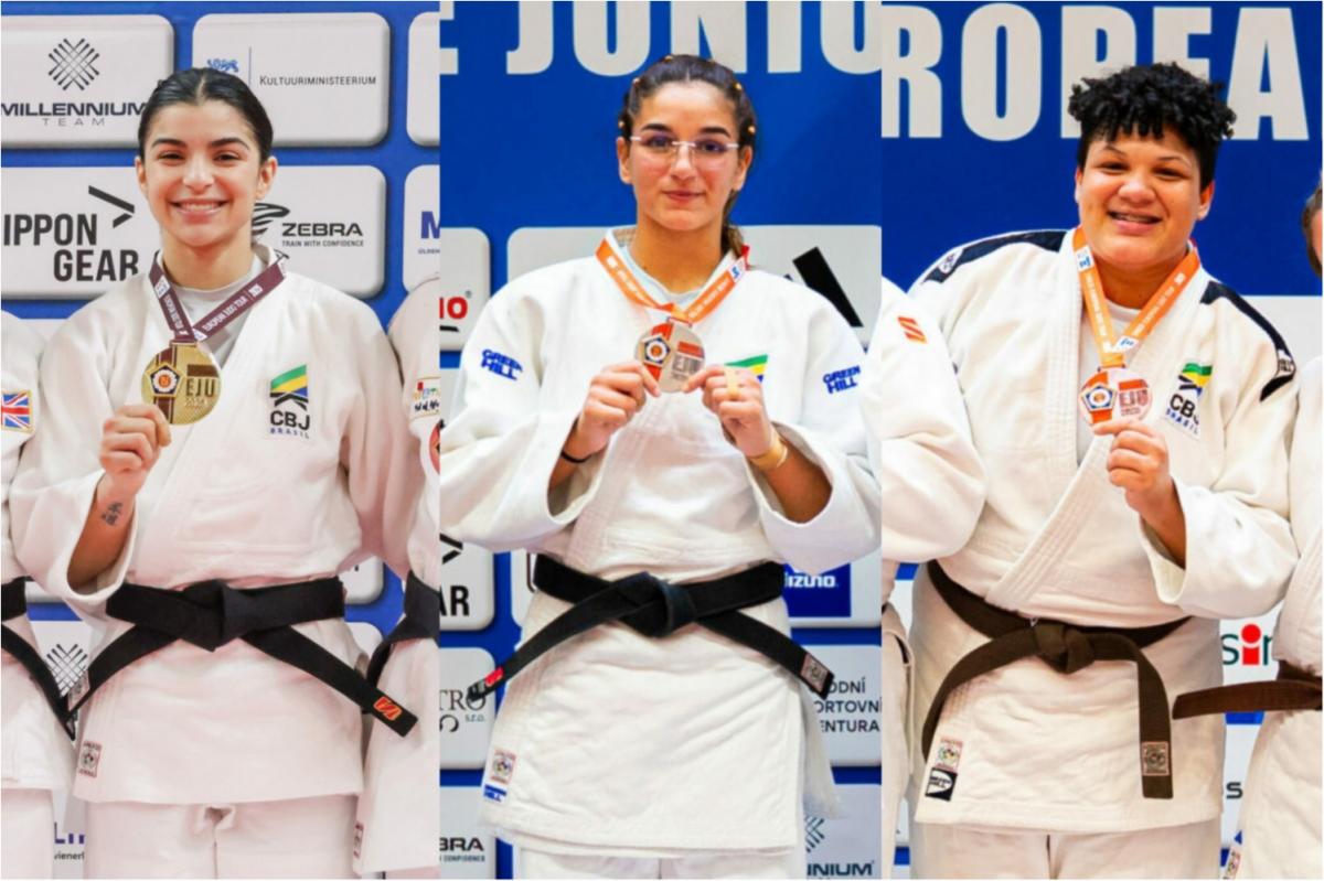 Fim de semana do judô brasileiro tem medalhas em etapas europeias Júnior e Sênior