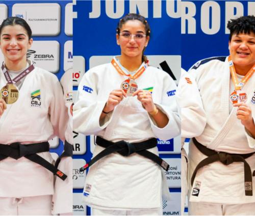 Fim de semana do judô brasileiro tem medalhas em etapas europeias Júnior e Sênior