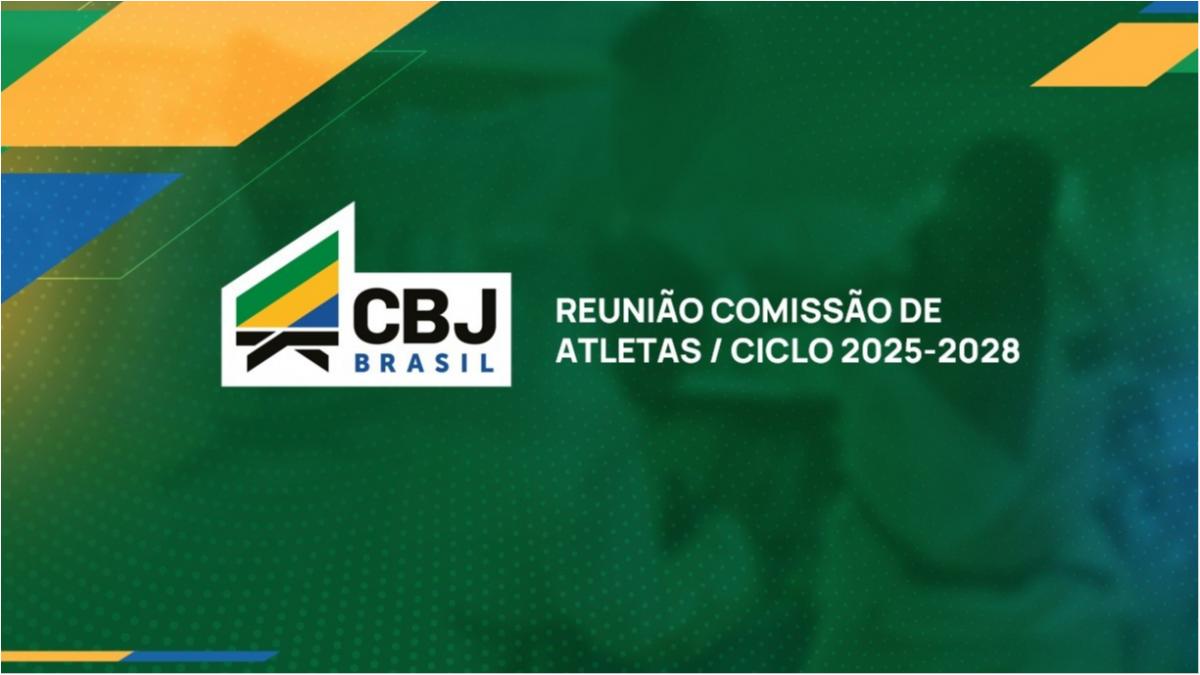 Presidente da CBJ se reúne com a nova Comissão de Atletas e apresenta diretrizes para o ciclo 2025–2028