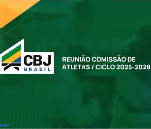 Presidente da CBJ se reúne com a nova Comissão de Atletas e apresenta diretrizes para o ciclo 2025–2028