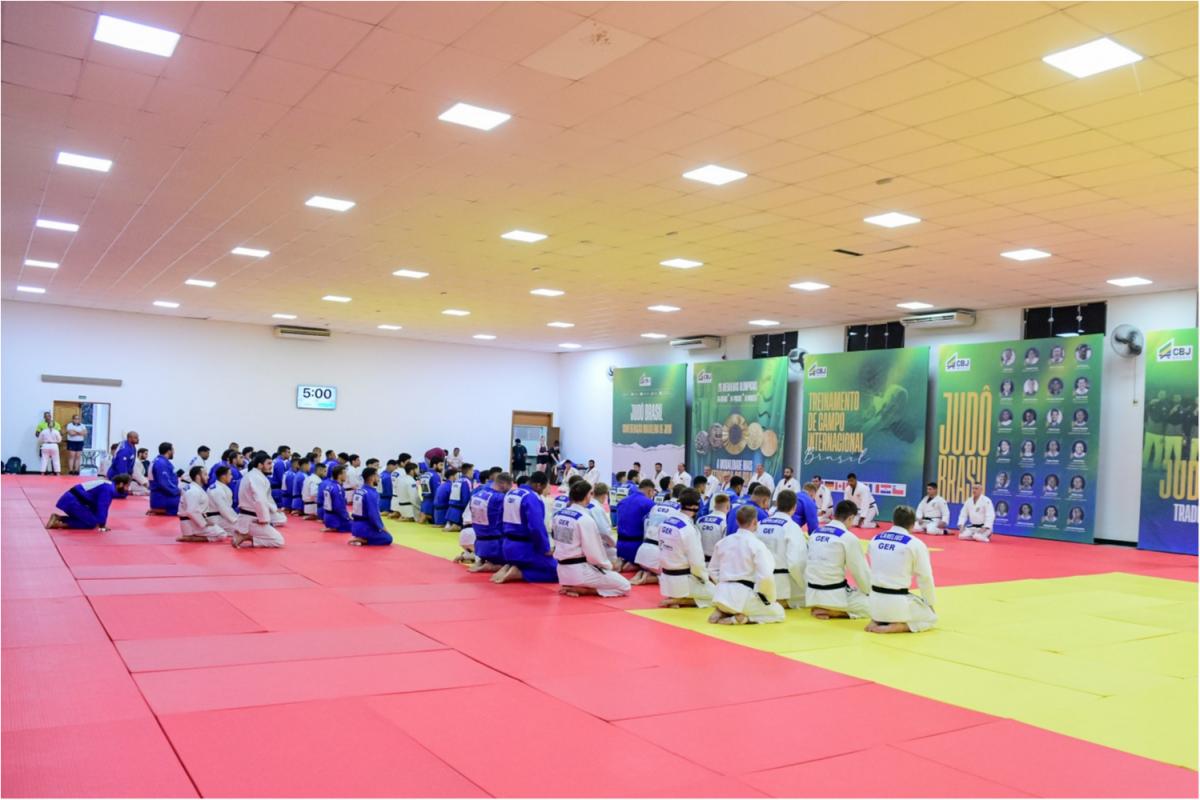 Brasil recebe judocas de nove países para Treinamento de Campo Internacional