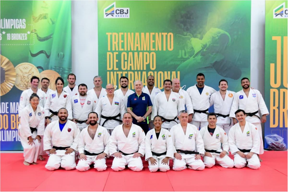 Atletas e comissões técnicas elogiam qualidade do Treinamento de Campo Internacional da CBJ