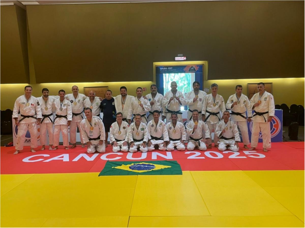 Judô brasileiro leva 25 medalhas no Pan-Americano de Veteranos Kata