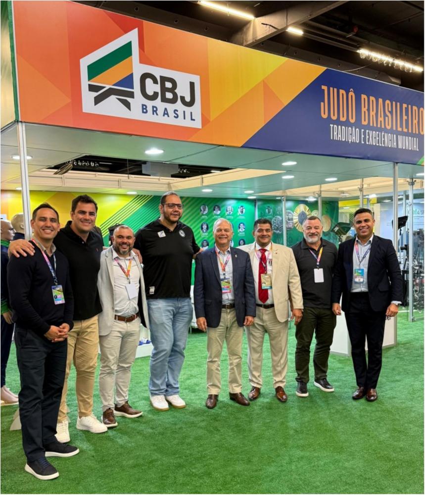 CBJ marca presença na COB Expo e reúne medalhistas olímpicos do judô 