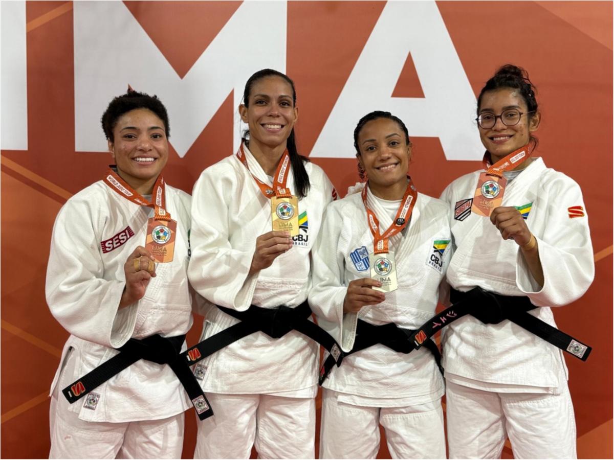 Brasil leva quatro medalhas no primeiro dia do Grand Prix de Lima de Judô