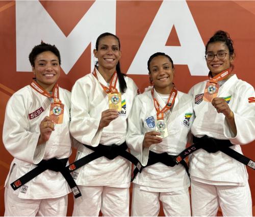 Brasil leva quatro medalhas no primeiro dia do Grand Prix de Lima de Judô