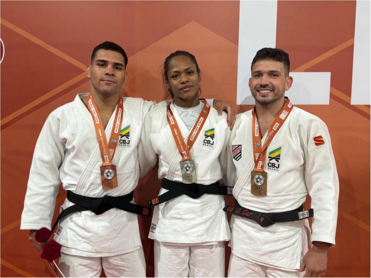 Judô brasileiro leva mais três medalhas no Grand Prix de Lima