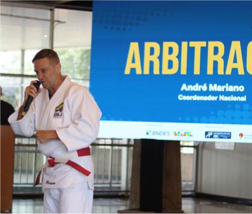 André Mariano dos Santos é o novo Coordenador Nacional de Arbitragem da CBJ