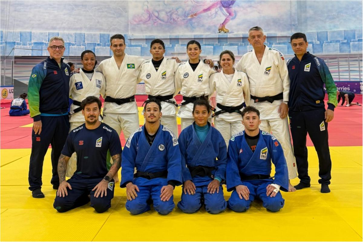 Judô brasileiro luta Grand Slam de Tashkent a partir desta sexta-feira