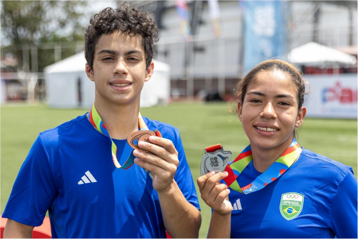 Judocas Laiane Timbira e Mohammad Hauache levam as primeiras medalhas do Brasil nos Jogos Sul-Americanos da Juventude Panamá 2026