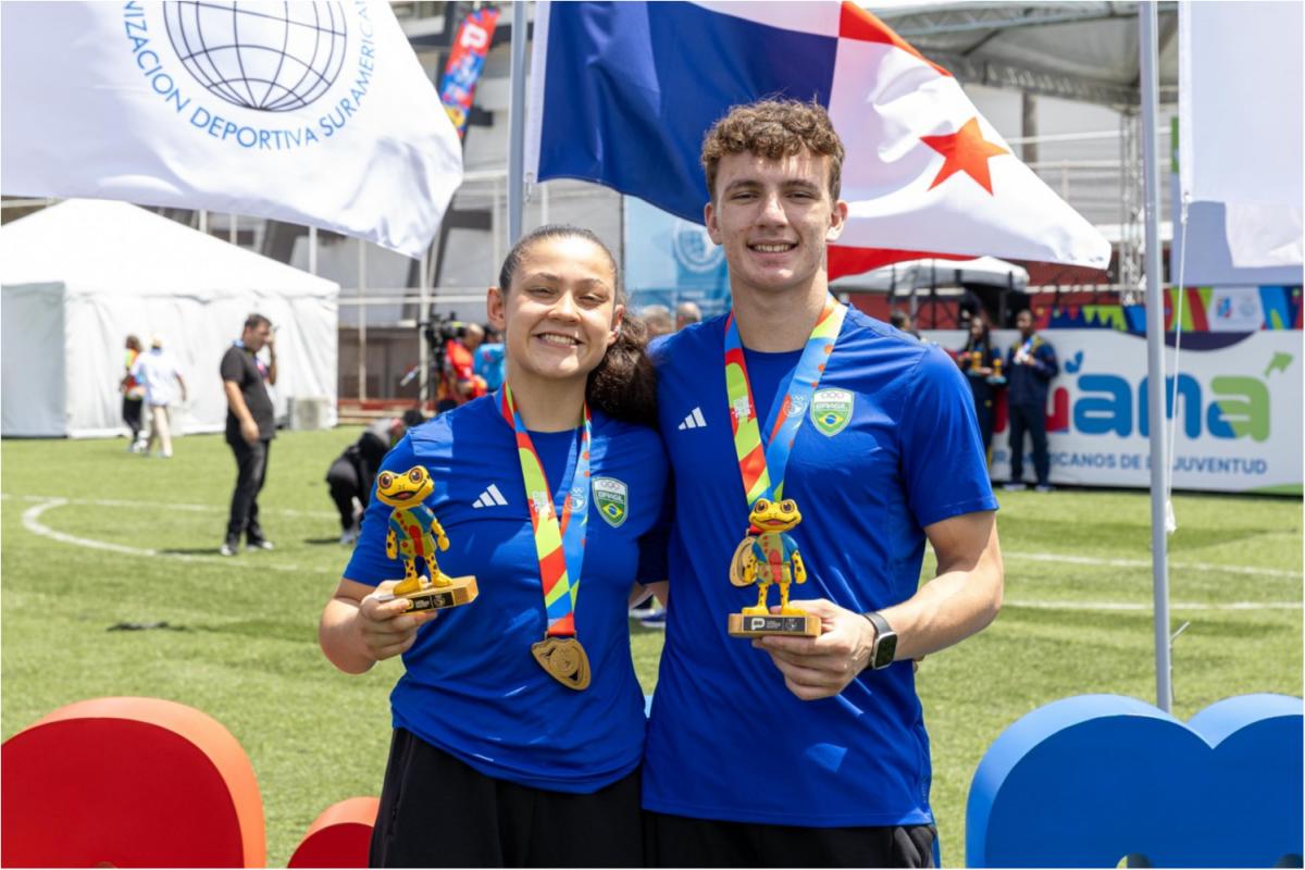 Yago Mello e Manuela Maia garantem mais dois ouros para o judô brasileiro nos Jogos Sul-Americanos da Juventude