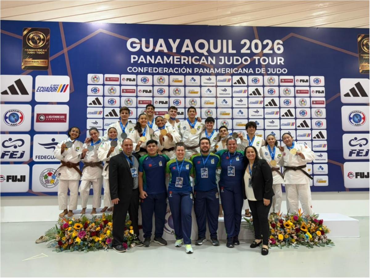 Seleção Brasileira Cadete leva 14 medalhas no Campeonato Pan-Americano de Judô