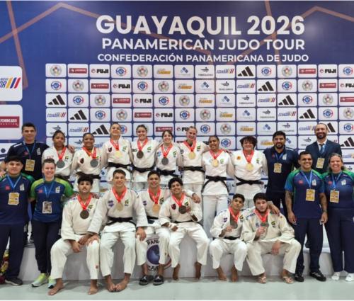 Judô brasileiro anota mais 14 medalhas no Campeonato Pan-Americano Júnior