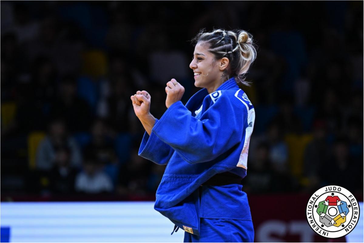 Sarah Souza abre campanha brasileira no Grand Slam de Astana com bronze inédito 
