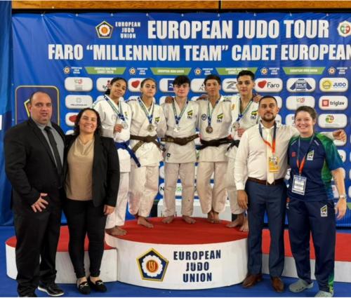 Seleção Brasileira conquista 16 medalhas na Copa Europeia Cadete