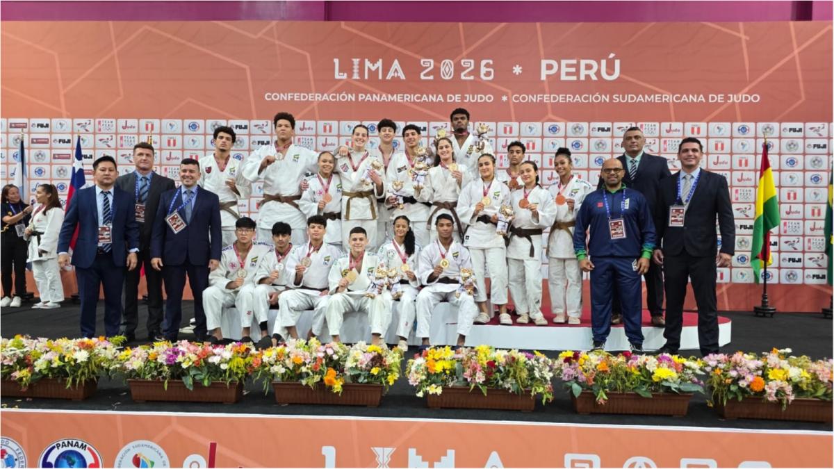 Brasil conquista 18 medalhas e lidera o Campeonato Sul-Americano Cadete