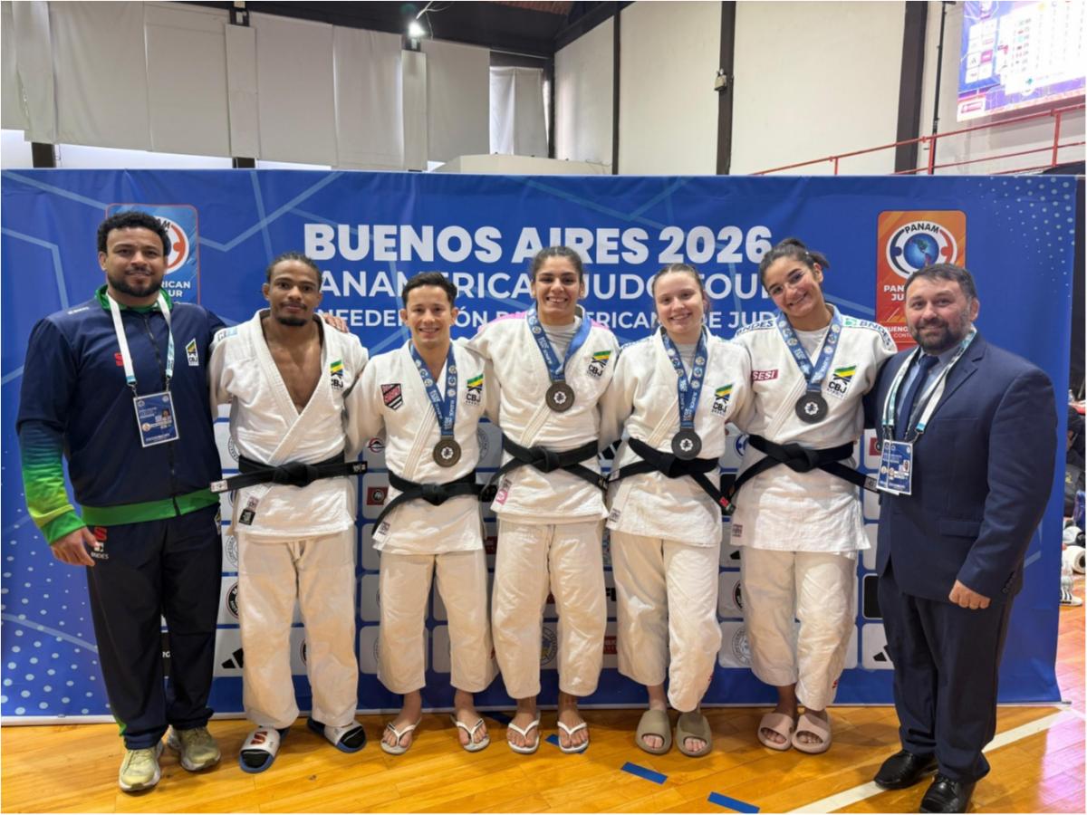 Delegação brasileira encerra Open Pan-Americano de Buenos Aires na liderança com sete medalhas