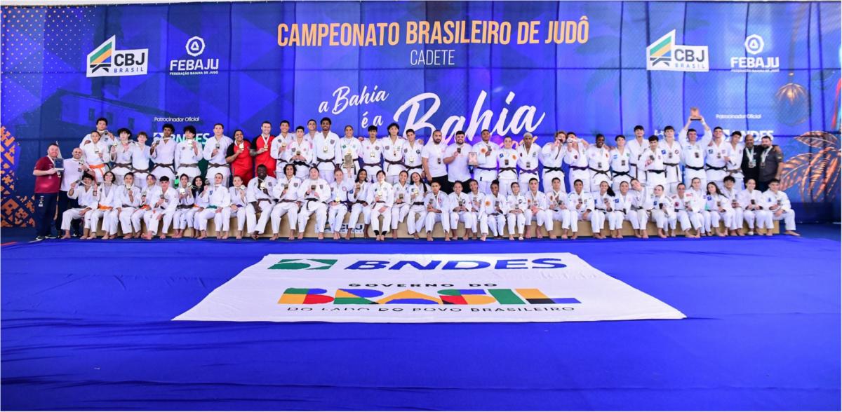 Campeonato Brasileiro de Judô Cadete tem festa de São Paulo no individual e equipes mistas