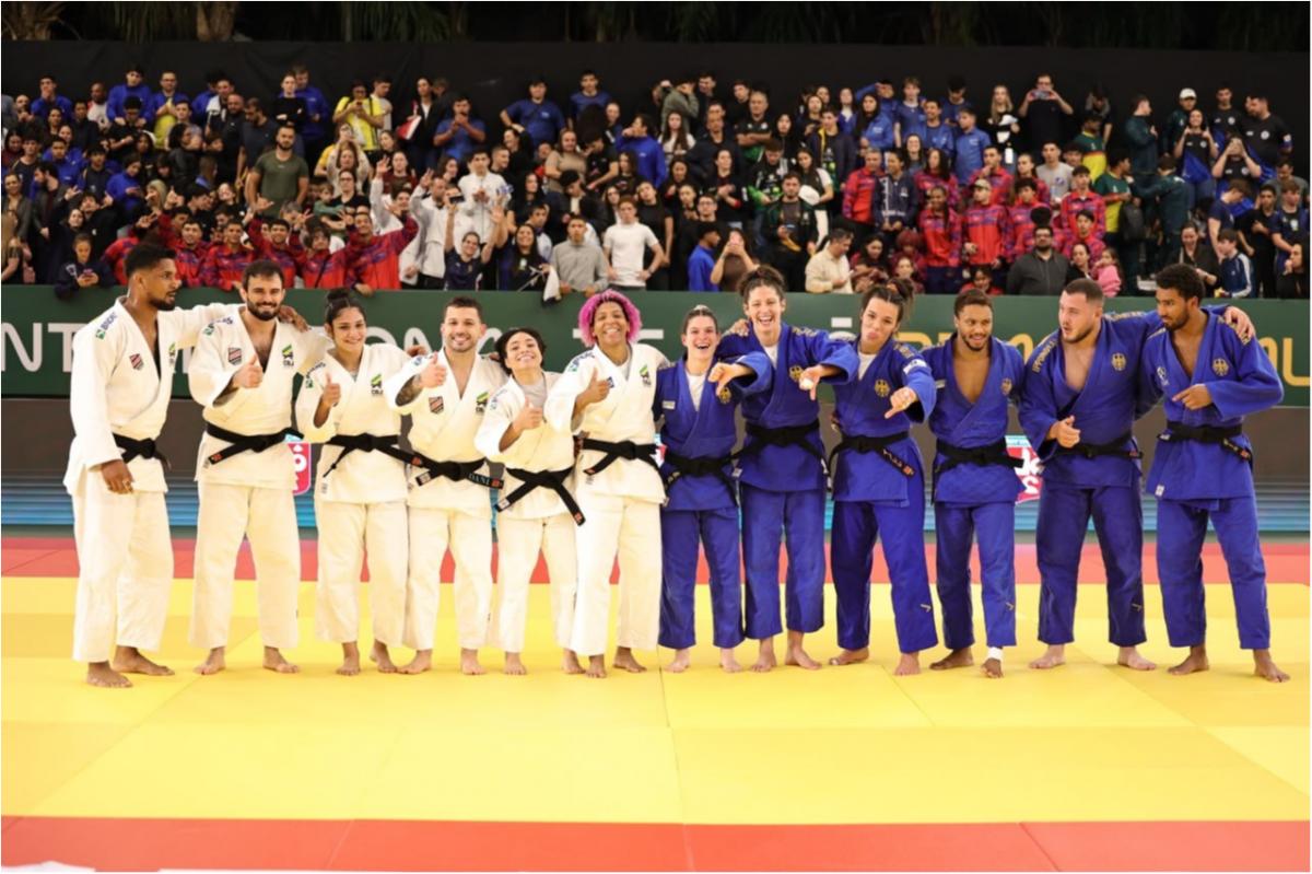 Brasil faz 5x1 na Alemanha e vence Desafio Internacional de Judô