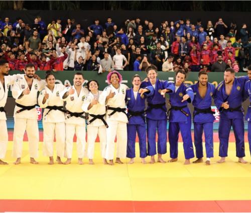 Brasil faz 5x1 na Alemanha e vence Desafio Internacional de Judô