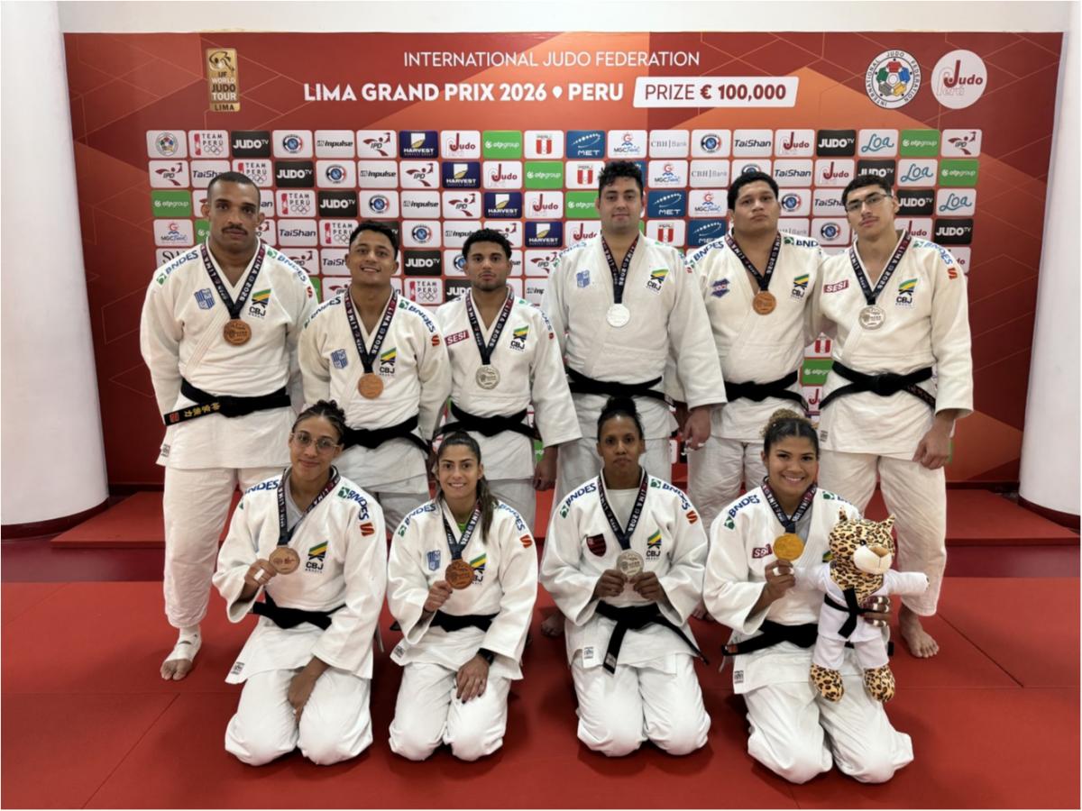 Delegação brasileira conquista dez medalhas no Open Pan-Americano de Lima